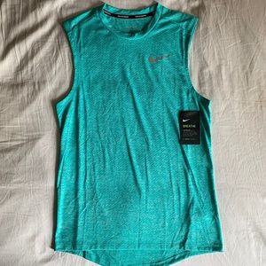 NIKE DRI-FIT MILER RUNNING TANK TOP (Mens Small)